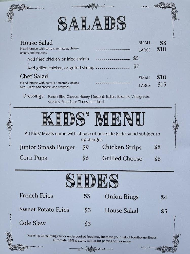 Washington Tavern Menu image 4
